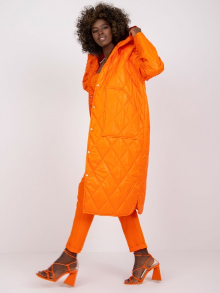 prechodná bunda oranžová